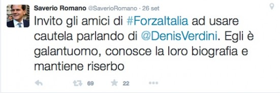 saverio romano tweet